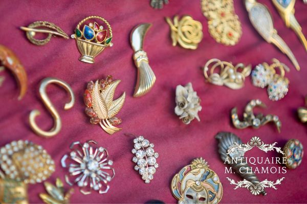 achat de bijoux M. Chamois antiquaire