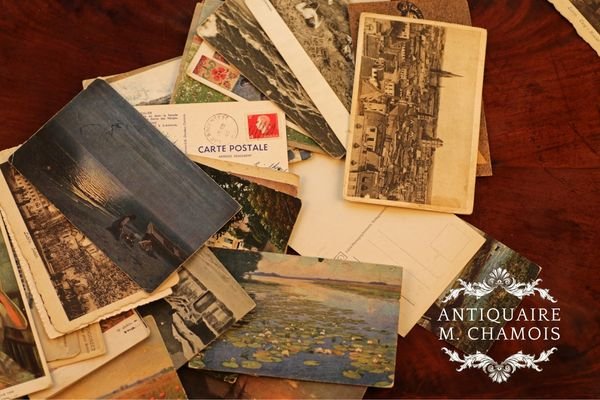 achat de cartes postales anciennes collection